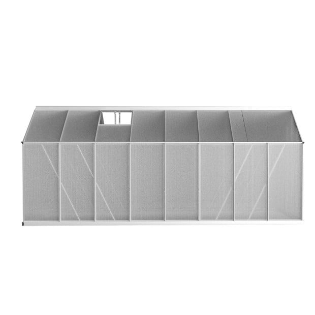 Greenfingers Aluminium Greenhouse Polycarbonate Garden Shed 4.7x2.5m Image 3