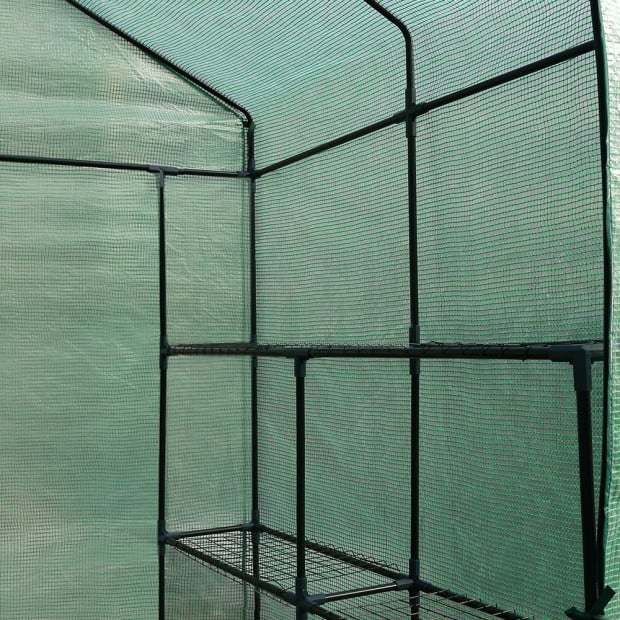 1.4 x 1.55M Walk-in All Weather Green House  Image 5