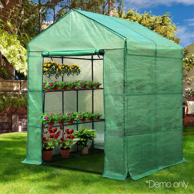 1.4 x 1.55M Walk-in All Weather Green House  Image 10