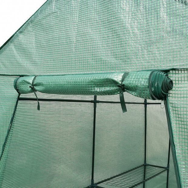 1.9 x 1.2M Walk-in All Weather Green House Image 7