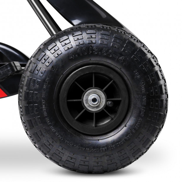 Kids Pedal Powered Go Kart - Black Image 8