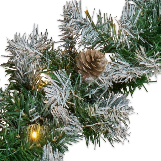 Christabelle Yuletide Glow Prelit Christmas Garland - 274cm Image 6