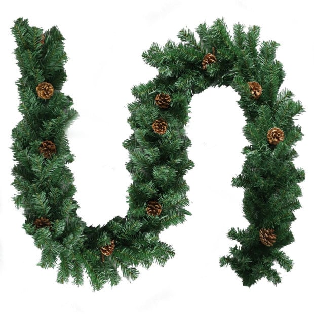 Christabelle Yuletide Glow Prelit Christmas Garland - 274cm Image 2