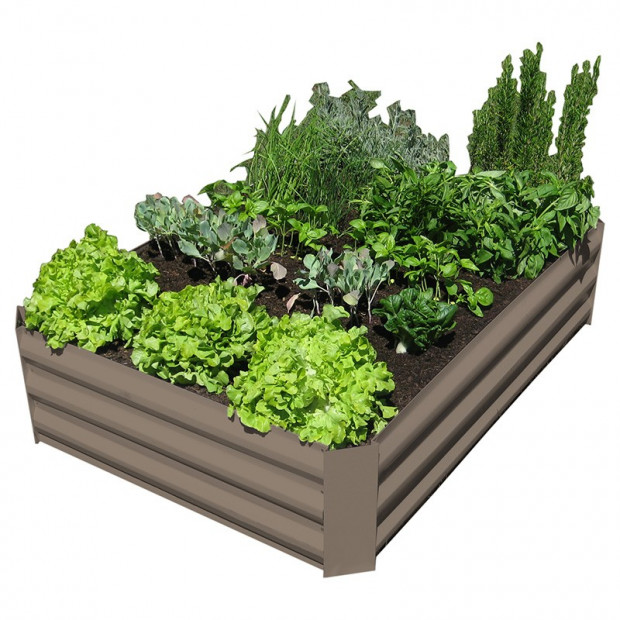 Garden Bed - Stone Brown