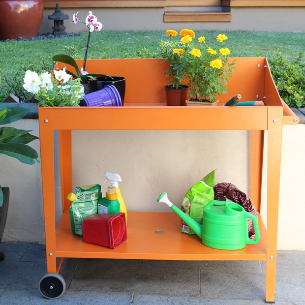 Potting Bench - Tangerine