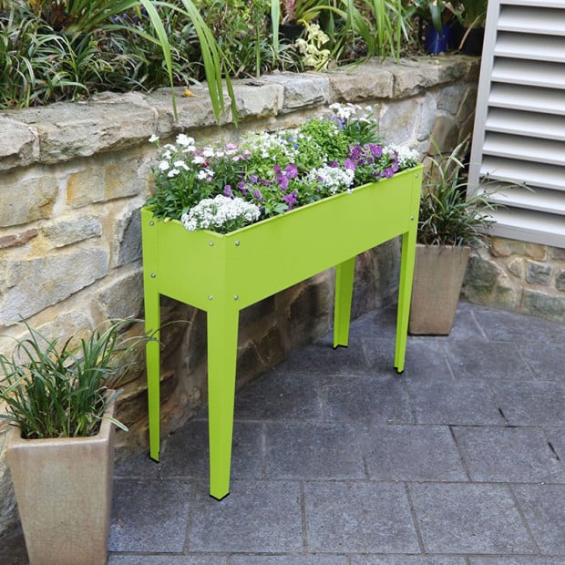 Raised Planter - Fresh Lime