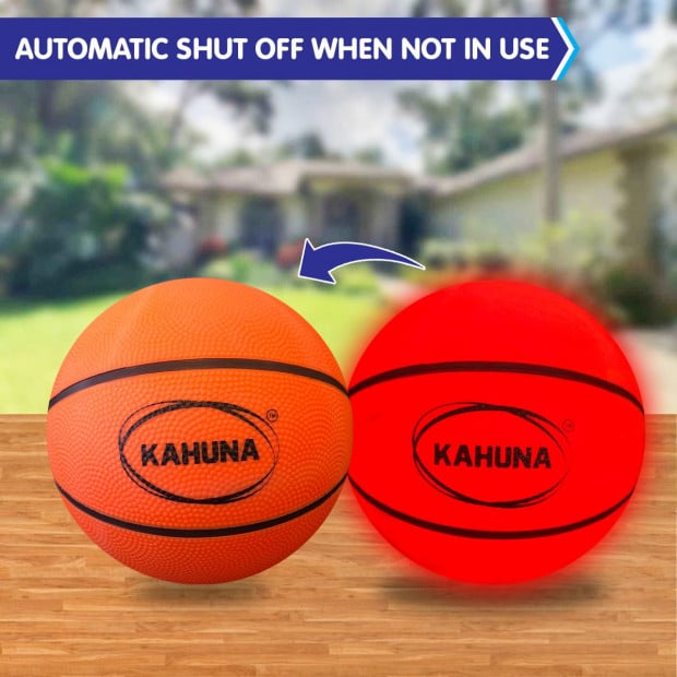Kahuna Basketball L.E.D Glow Light Up Trampoline Ball Image 7