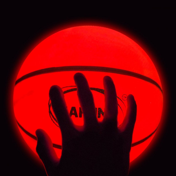 Kahuna Basketball L.E.D Glow Light Up Trampoline Ball Image 2
