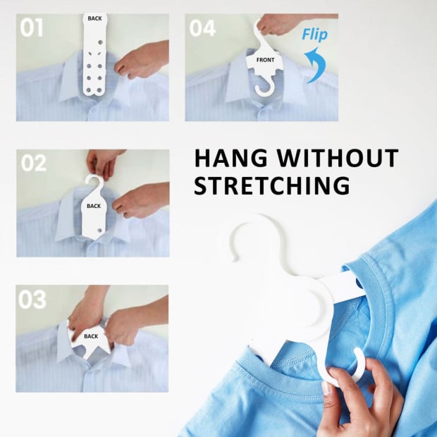 50x Wing Plus Hangers - White Image 3