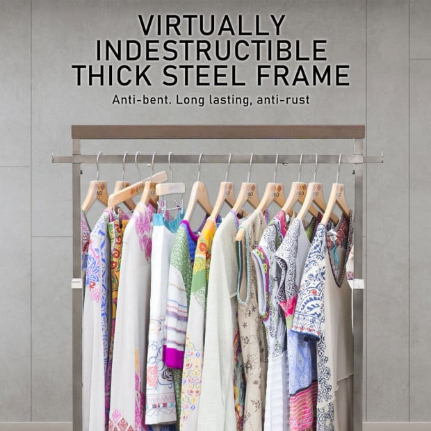 Multi-function Clothes Rack - Pearl Grey Image 2