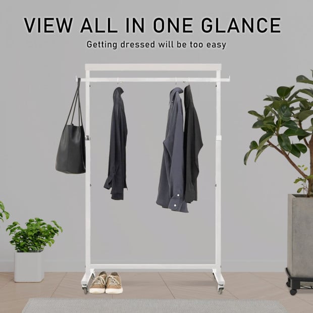 Multi-function Clothes Rack - White Image 3