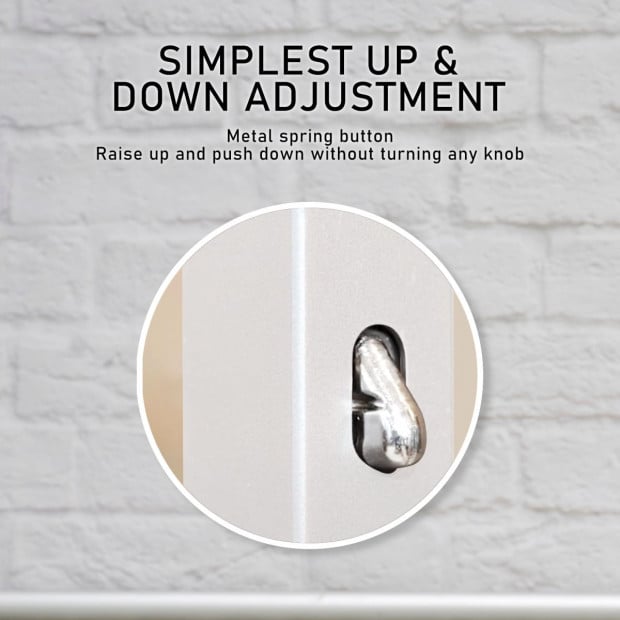Multi-function Clothes Rack - White Image 4