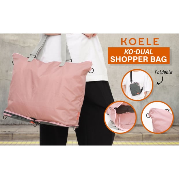 Shopper Shopping Bag Ko-dual - Pink Image 2