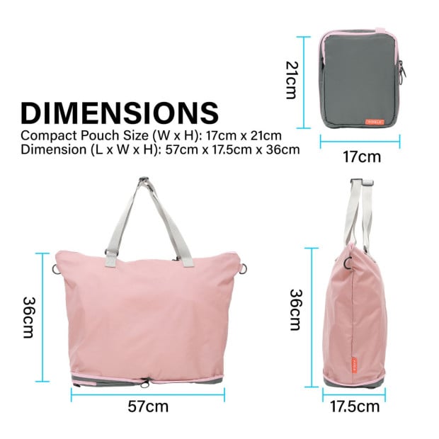 Shopper Shopping Bag Ko-dual - Pink Image 8