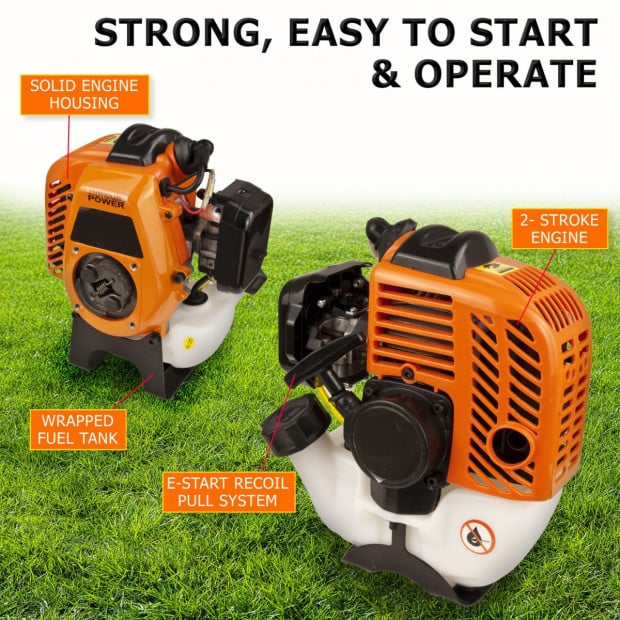 43cc Brush Cutter Whipper Snipper + 1 Blade Image 3