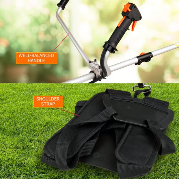 43cc Brush Cutter Whipper Snipper + 1 Blade Image 5