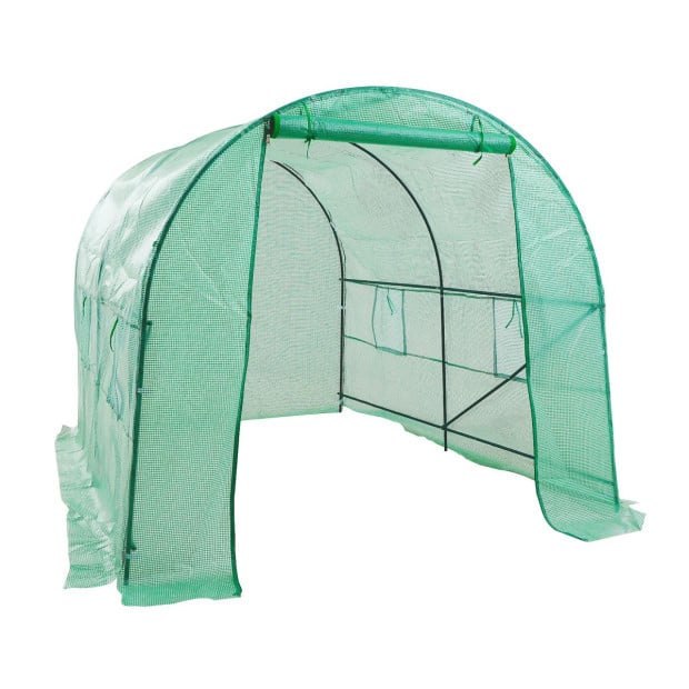 300cm Greenhouse PE Dome Tunnel - Green