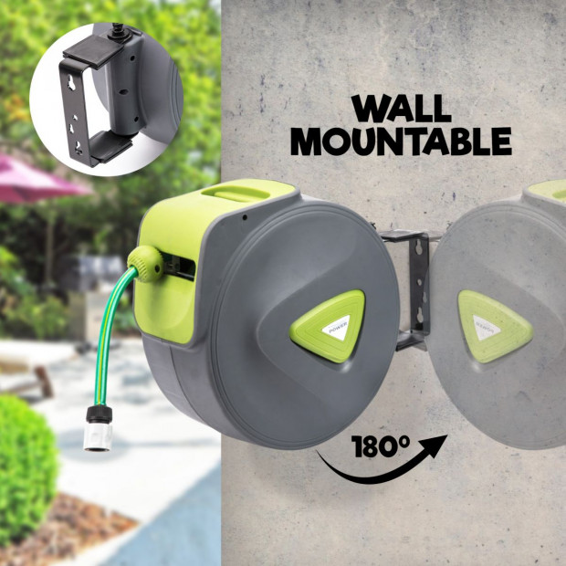20M Garden Water Hose Reel Image 2
