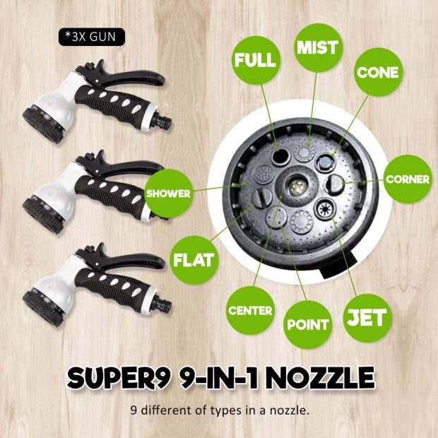 30M Garden Water Hose Reel Image 7