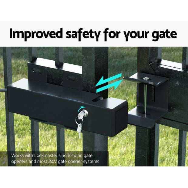 Automatic Electric Gate Lock For DC 24V Swing Opener Image 3
