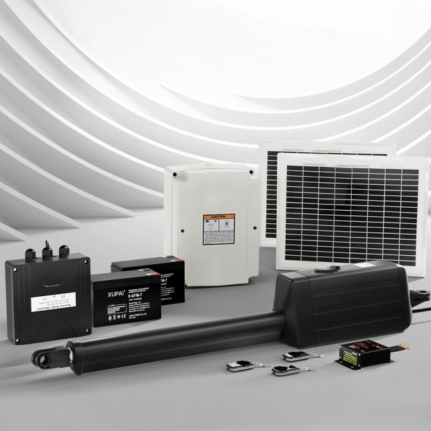 Lockmaster Single Swing Gate Opener 20w Full Solar Power Automatic 300kg 5m Image 7