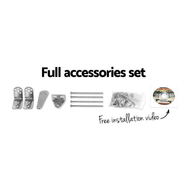 Lockmaster Automatic Electric Gate Opener Single Swing Remote Control 300kg 5m Image 6