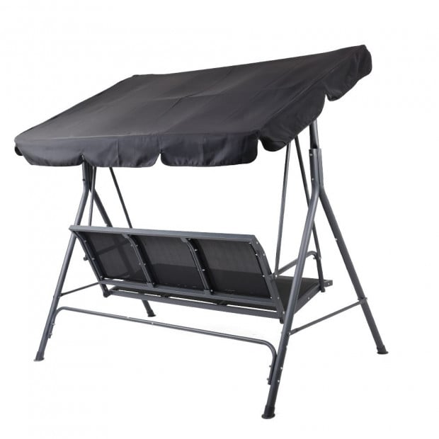 Swing Chair Outdoor Furniture Hanging Chairs Hammock 3 Seater Image 5
