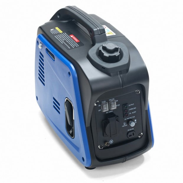GenTrax 1000w PureSine Silent Portable Petrol Compact Generator Image 6