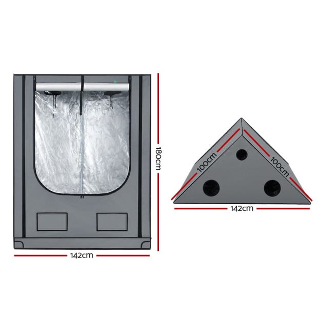 Greenfingers Grow Tent Hydroponics Kit Indoor Grow System 142x100x180 Image 2