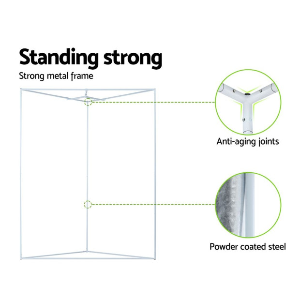 Greenfingers Grow Tent Hydroponics Kit Indoor Grow System 142x100x180 Image 3