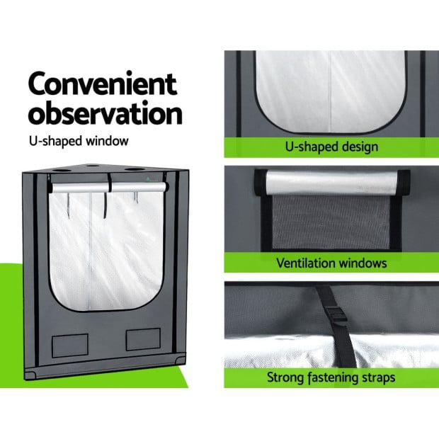 Greenfingers Grow Tent Hydroponics Kit Indoor Grow System 142x100x180 Image 4