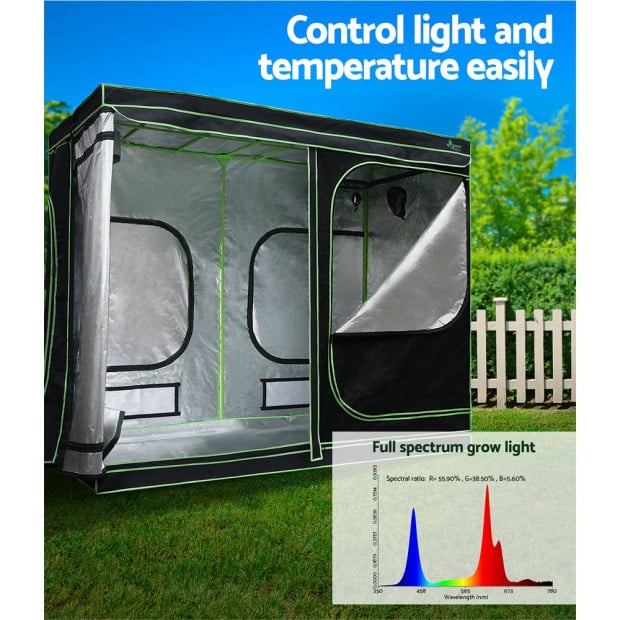 Greenfingers Grow Tent 4500w Led Grow Light Hydroponics Kits System Image 3