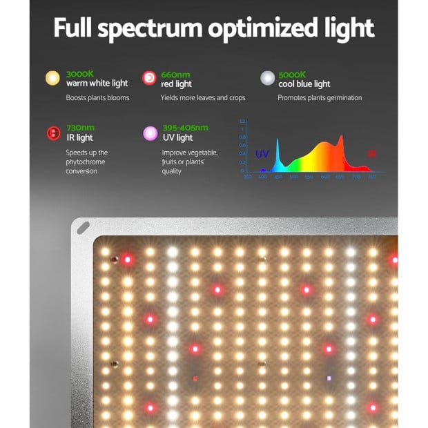 Greenfingers Grow Tent 4500w Led Grow Light Hydroponics Kits System Image 6