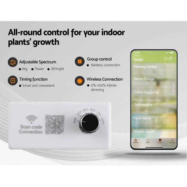 Greenfingers Grow Tent 4500w Led Grow Light Hydroponics Kits System Image 7