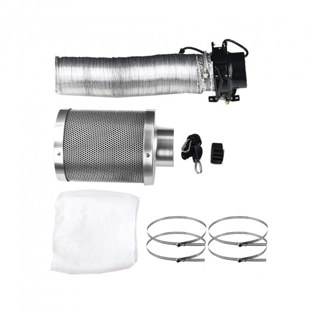 Greenhouse and Grow Tent Ventilation Fan and Active Carbon Filter Kit  Image 8