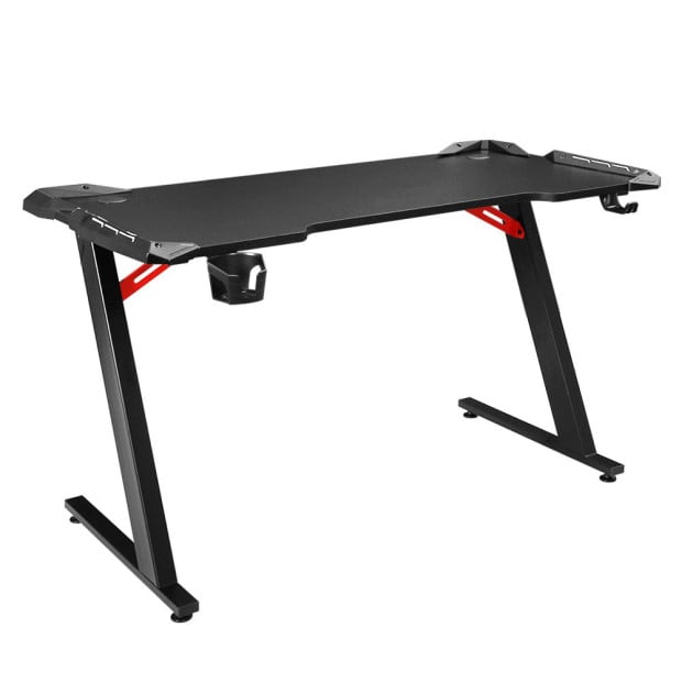 Gaming Desk Computer Table Study Home Ofiice RGB LED Light 120cm