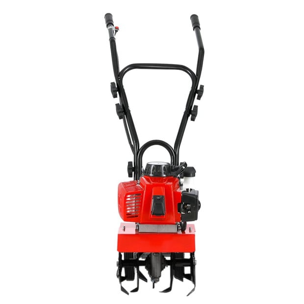 88cc Tiller Rototiller Cultivator 4 Blades Power Rotary Hoe Image 3