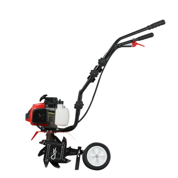 88cc Tiller Rototiller Cultivator 4 Blades Power Rotary Hoe Image 4