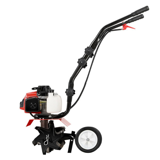 88cc Tiller Rototiller Cultivator Garden Soil Power Rotary Hoe Image 4
