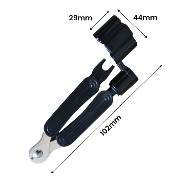3-In-1 Guitar String Winder Image 3