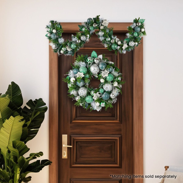 Mint Luxe Christmas Garland - 185cm Image 7