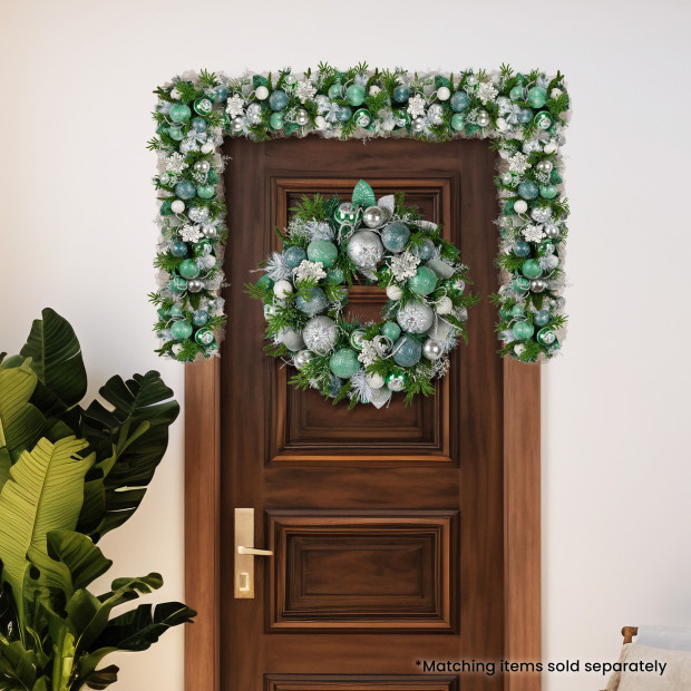 Mint Luxe Christmas Garland - 274cm Image 7