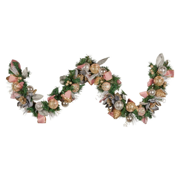 Christabelle 185cm Christmas Garland - Christmas Blush Image 2