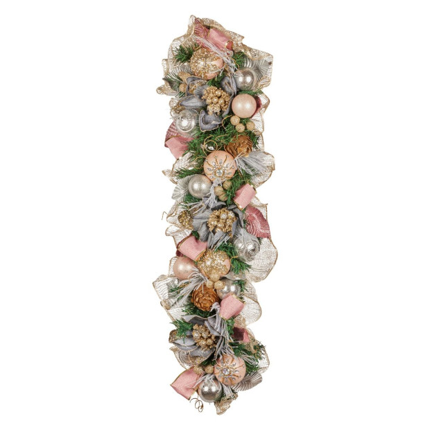 Christabelle 100cm Christmas Garland - Christmas Blush Image 2