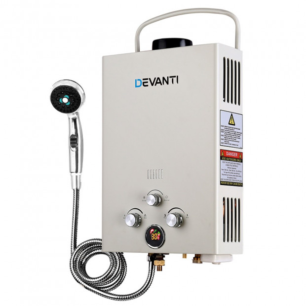 Devanti Portable Gas Hot Water Heater and Shower