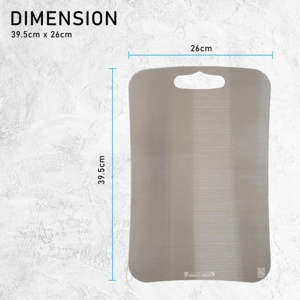 Stainless Steel Chopping Board Medium Image 8
