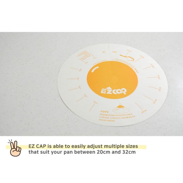 100x EZ Cap Paper Lid For Frypan Disposable Image 7