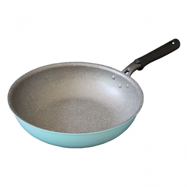 28cm Stone Wok - Pure Sky