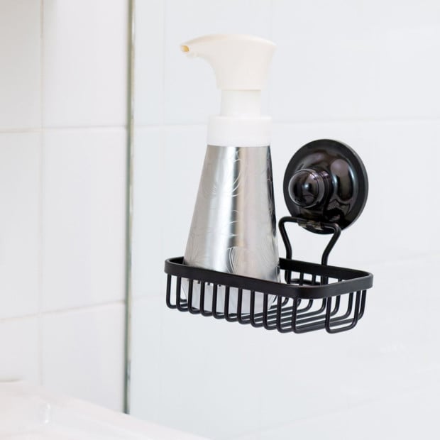 Bathroom Shower Soap Holder - Black Image 4