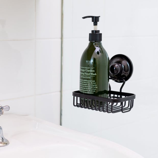 Bathroom Shower Soap Holder - Black Image 5